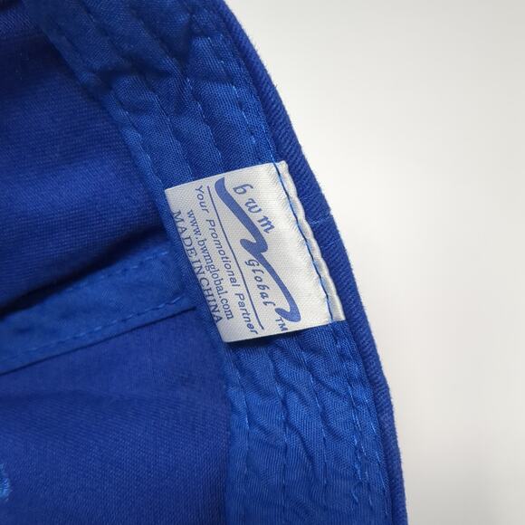 2016 Torch Run 30th Anniversary Strapback Baseball Cap Blue One Size BWM Global - Picture 9 of 10